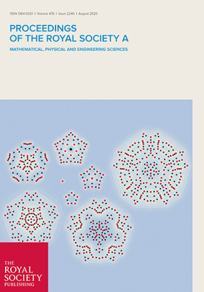 Cover of Proceedings of the Royal Society A